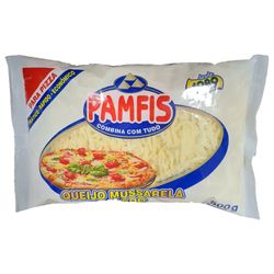 Queijo Muçarela Ralado Pamfis 500g