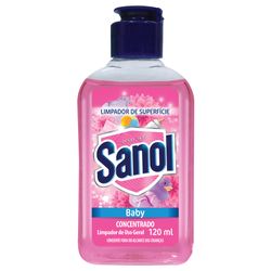 LIMPADOR SANOL 120ML BABY