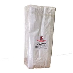 Saco de Papel Mono Branco Viagem 2 Com 500 Unidades