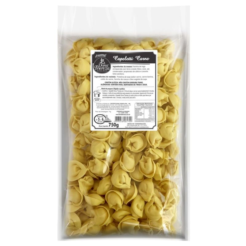 MASS-CAPELET-D.THEREZA-750G-CARNE