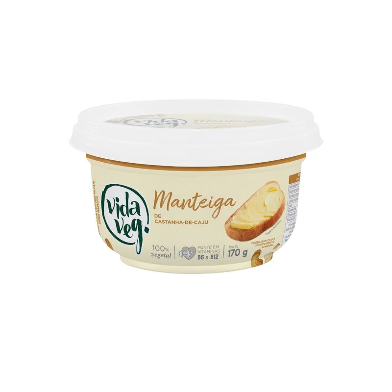 MANT-VEGET-CAST-CAJU-VIDA-VEG-170G-