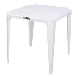 Mesa Plástica Mor Branca
