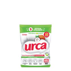 Lava Roupa Pó Urca Concentrado Coco 800g
