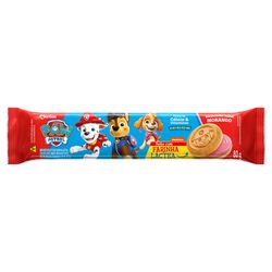 Biscoito recheado Marilan Patrulha canina 80g morango