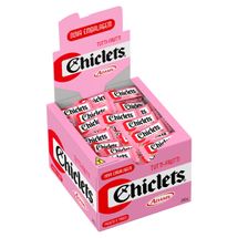Goma mascar Chiclets 2,8g com 100 tutti frutti