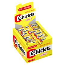 Goma mascar Chiclets 2,8g com 100 hortelã