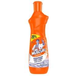 Desinfetante Banheiro Tira-Limo Mr Músculo Squeeze 500ml Grá