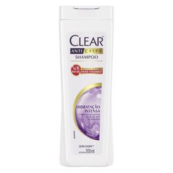 Shampoo Anticaspa Clear Women Hidratação Intensa 200 ML