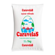 Açúcar Refinado Caravelas 1kg