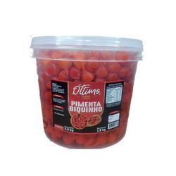 Pimenta Biquinho Ottimo Balde 1,8kg
