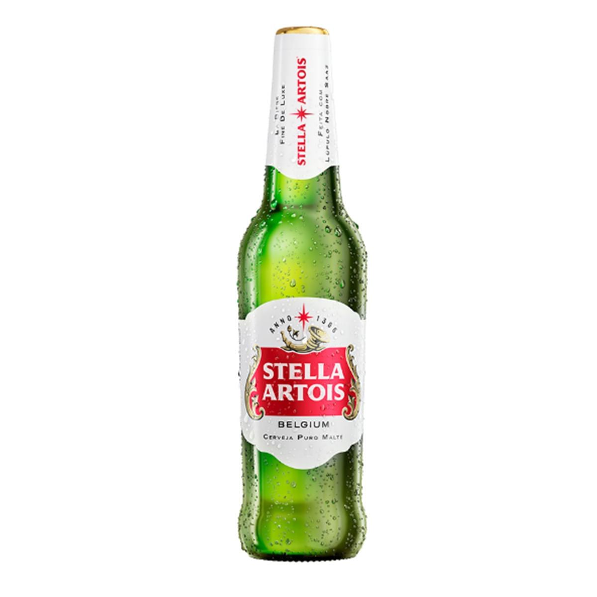 Cerveja Puro Malte Stella Artois Garrafa 600ml Paulistão Atacadista