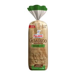 Pão de Forma Artesano Integral Pullman 500g