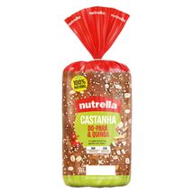 Pão Integral Castanha-do-Pará & Quinoa Nutrella 350g