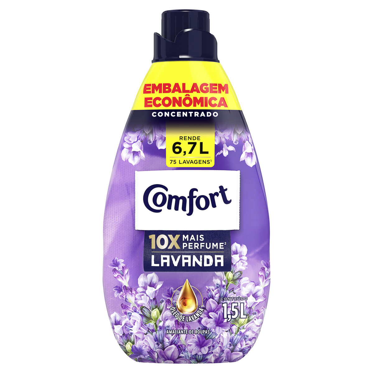 Amaciante Concentrado Comfort Hydra Sérum 1L