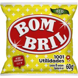 Lã de Aço Bombril Com 8 Unidades