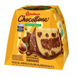 Panetone Maxi Chocotone Chocolate Avelã 450g Bauducco