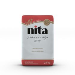 Farinha Trigo Nita Tipo 1 25kg