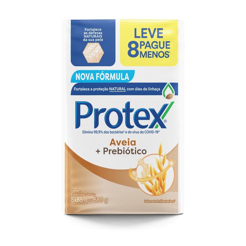 SABON-A.BAC-PROTEX-85G-L8PG-MENOS-AVEIA