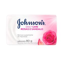 Sabonete Johnson Rosas E Sandalo 80g