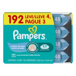 Lenco Umedecido Pampers C/48 L4P3 Cuidado de Bebe