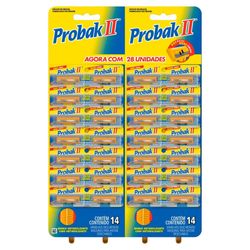 Aparelho Barbear Probak 2 Com 28 unidades