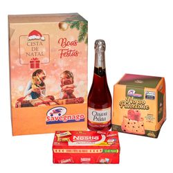 Kit Natal Pequeno Número 4 Sem Álcool