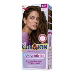 Tinta Cor&Ton Sem Amônia Castanho Claro