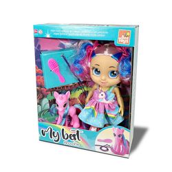 Brinquedo Boneca My Best Unicórnio Bee Toys