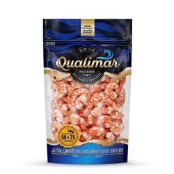 Camarão cozido descascado 50/75 Qualimar 350g