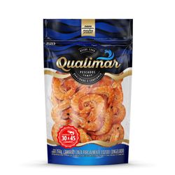 Camarão inteiro cozido 30/45 Qualimar 350g