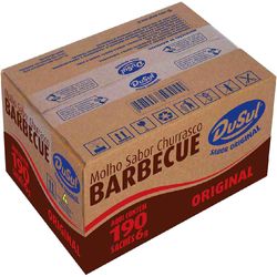 Molho Barbecue DuSul 6g sachê com 190 unidades