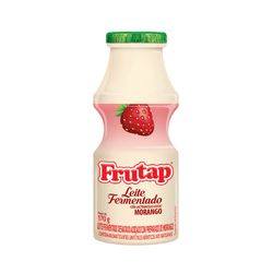 Leite Fermentado Frutap Morango Garrafa 170g