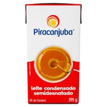 Leite Condensado Piracanjuba Semidesnatado 395g TP