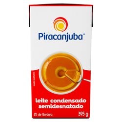 Leite Condensado Piracanjuba Semidesnatado 395g TP