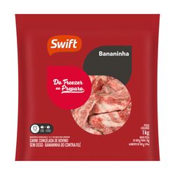 Carne Bovina Bananinha Swif 1kg
