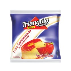 Leite Condensado Semidesnatado Triângulo Mineiro 2,5kg