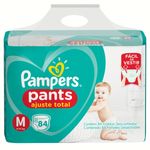 FRALDA-PAMPERS-PANTS-AJUST-TOT-C-84-M
