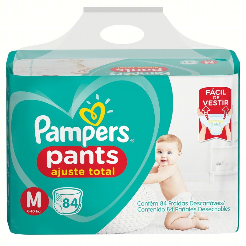 FRALDA-PAMPERS-PANTS-AJUST-TOT-C-84-M