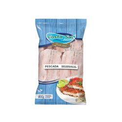 Peixe Filé Espalmado Pescada Costa Sul 800g
