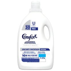 Amaciante Roupa Concentrado Comfort Perfect White 5L