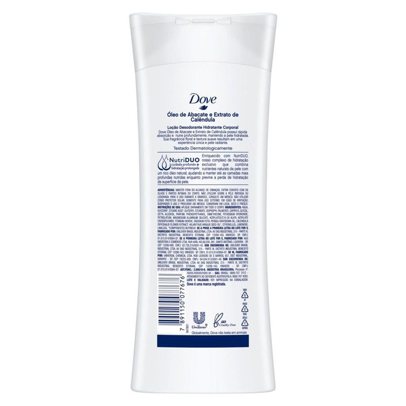 LOC-HIDRAT-DOVE-400ML-ABACATE