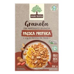 Granola Proteica Orgânica Paçoca Mãe Terra 180g