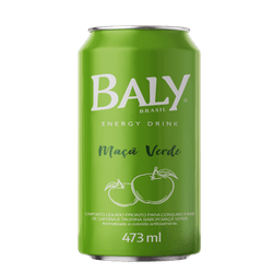 Energético Baly Maçã Verde 473ml Lata
