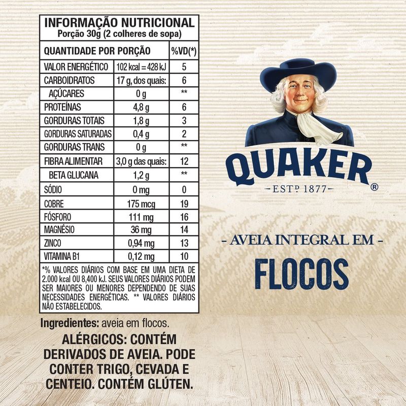 AVEIA-QUAKER-165G-FLOC-REG