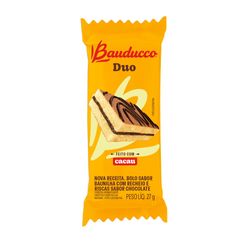 Bolinho Duo Chocolate Bauducco 27g