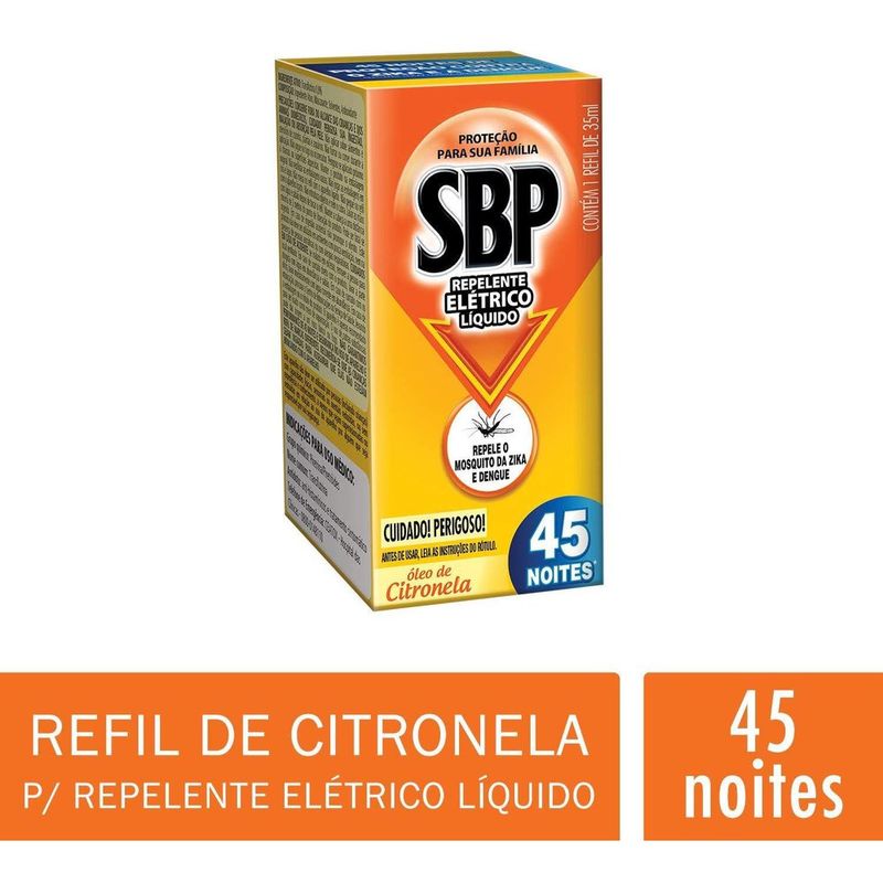 INSET-ELET-SBP-45NOIT-35ML-REF-CITRONELA