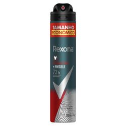 Desodorante Aerosol Rexona Masculino Antibac Invisible 200ml
