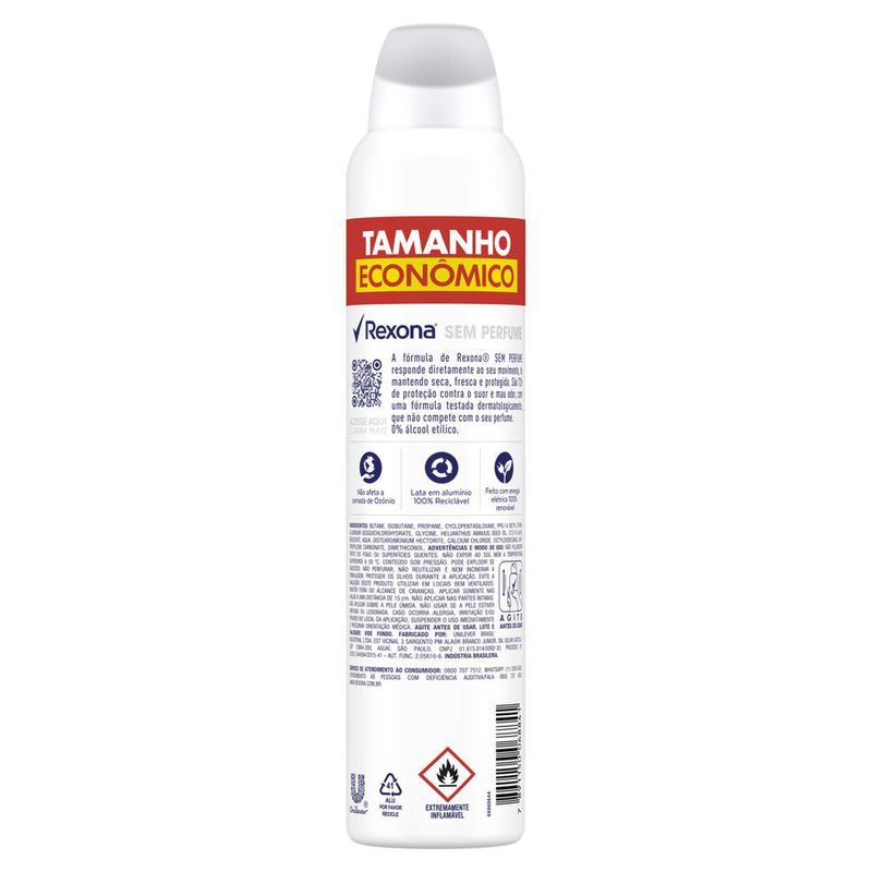 DEO-AER-REXONA-200ML-FEM-SEM-PERFUME