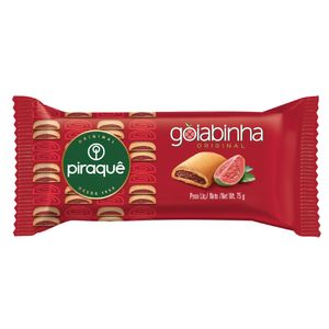 Biscoito Piraque Roladinho de Goiaba 75g