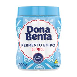 Fermento em Pó Dona Benta 100g Tradicional